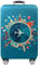 Kofferhülle Elastisch Kofferhülle Bambus Kohlefaser 18-32 Zoll Kofferschutzhülle Gepäck Cover Reisekoffer Hülle Kofferschutz Luggage Cover Gepäckabdeckung (Color 2, S)
