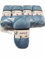 Filato di Cotone Fiocco Azzurro 250gr TreSfere Uncinetto Maglia Ferri