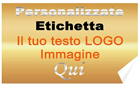Personalizzare Etichette Adesivi Personalizzati Pvc Impermeabile Adesivo Parole Imagine Piccola Impresa LOGO, 200 500 1000 (5x7.5cm Rettangolo)
