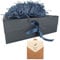 Blue Gift Box 33x26x11cm, Large Gift Box with Magnetic Lids and Silk Ribbon Specially Designed for Presents Birthdays, Holidays, Anniversaries Gift Packaging
