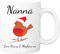Pickhut Personalised Robin Christmas Name Mug