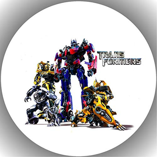 Premium Esspapier Oblate Tortenbild, Essbares Foto für Torten, Tortenaufleger Ø 20cm Transformers T7