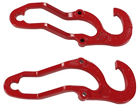 Aramox Front Tow Hooks, Front Tow Hooks 68196982AA 5500 Lbs Anhängelast Stoßstangenhaken-Kit Ersatz für 1500 2009-2019