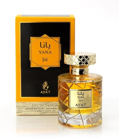 Eau de Parfum YARA 100 ml Ayat Perfumes - Hergestellt in Dubai Noten: Pfirsich, Vanille, Ambra, Ananas und Holziger Moschus - Orientalisches EDP Perfekt für Frauen und Männer (Yana Joi)