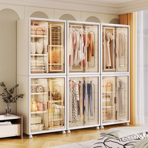 T-ZBDZ Kleiderschrank Regalsystem