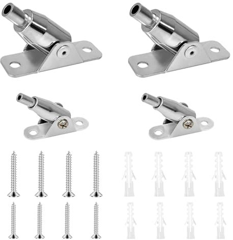 Kit de serrage de câble - Pince de montage avec vis et chevilles - Corde de serrage en acier inoxydable - Accessoires pour décorations, rideaux de douche suspendus, photos