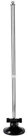 Porte-étendoir avec ventouse pour - Support de tige de drapeau avec ventouse, support de tige de drapeau de voiture | porte-drapeau de véhicule, pour tringle porte-drapeau de voiture, SU