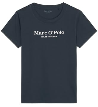 Marc O´Polo Damen T-Shirt Mix & Match Cotton - Blau - Größe S