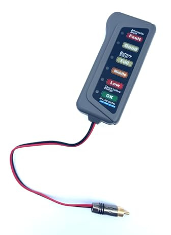 LED Style Battery Tester to fit all Angling Technics Microcat, Technicats and Standard Bait Boat Batteries.