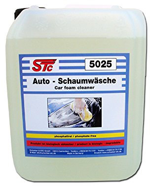 STC Autowaschmittel Konzentrat bis 1:100 Auto Schaumwäsche Autoshampoo Reiniger (5 L Kanne)