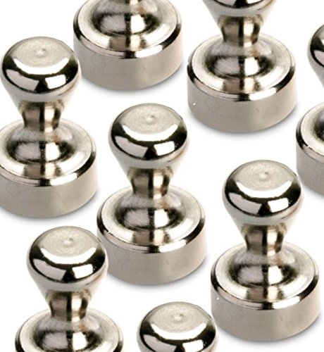 Neodym Stahl Kegel Magnete Kegelmagnete Pinnwandmagnete Memomagnete Verschiedene Größen (Ø16x20mm, 10 Stück)