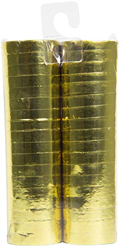 Folat 65804 Serpentines Metallic Gold 4m /2