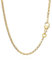 NKlaus 42cm Panzerkette 333 Gelbgold 8 Karat elegante Halskette Breite: 2,1mm Collier 2,6g schwer 8998