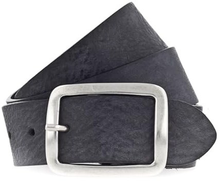 Vanzetti Genuine Beauty 40mm Full Leather Belt W110 Black