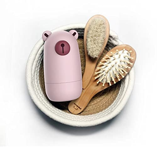 Set di tagliaunghie per neonati con simpatica custodia, set di lime per unghie e piedi per manicure e pedicure neonatale, regalo per la neomamma