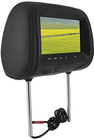 01 02 015 Lecteur DVD de Voiture, Lecteur DVD d'appui-tête de Voiture Moniteur CD DVD Portable Lecteurs CD d'appui-tête Portables pour Voiture