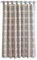 Schlaufenschal Hetty grau-weiß kariert | Landhaus-Vorhang hochwertiger Webstoff 8 Schlaufen | Deko-Gardine für Küche, Esszimmer, Gästewohnung, Kaminzimmer Höhe x Breite 175 x 130 cm