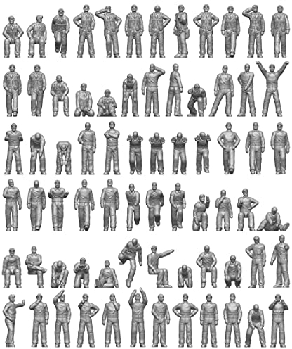 Generisch US Navy Carrier Personel & Pilots 1/350, 72 figures…