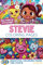 Stevie Coloring Pages: Wow-Effect! Your name on every page - Stevie coloring book - 6x9 - 50x Stevie coloring page - Fantastic Gift