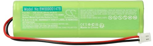 vhbw Akku Ersatz für Kern KB-A01N, KP-N, PCB-B für Waage (2000 mAh, 7,2 V, NiMH)