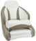 Bootssitz/Bootsstuhl/Steuerstuhl NAHE, FlipUp-Funktion, Boot Yacht Farbe weiss taupe