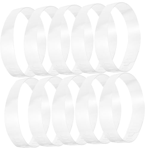 Holibanna PVC Hemdkragenstützen Aus Kragenfixierung Für Hemden Transparente Kragenstäbchen Für Herrenhemden Ideal Für Einen Perfekten Look