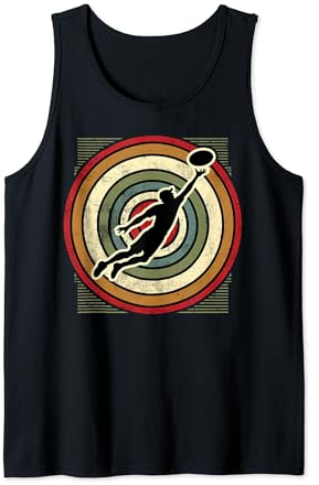 Frisbee-Design im Retro-Look — Ultimative Frisbee-Kunst — Vintage-Sport Tank Top