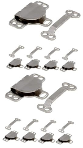 TOPBATHY 20 Sätze Haken- und Ösenknopf kleiderhaken khimar hijab jewelry Hosenverschlusshaken Hosenverschlüsse Haken und Kleid hosenbügel kleidung Hosenhaken nähen Hosenhaken aus Messing