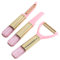 Paris Hilton 3-teiliges Schäler-Set mit rosafarbenem Griff in Juwelenform, spülmaschinenfest, Küchenutensilien und Utensilien, Rosa und Gold
