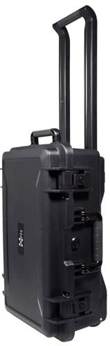 E-Lektron RC57-HD Outdoor Transportkoffer Fotokoffer mit Rollen Wasserdicht (56x35x23 cm IP66)