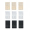 Bra Extenders 3 Hooks for Women: 9 Pieces Elastic Bra Strap Extender with 3 Rows for Daily Wear - Soft Comfortable Extensions Ideal for Plus Size (Black, White, Skin Colors)