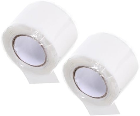 FUNOMOCYA 2 Rouleaux Ruban étanche fragile scellant condition colle fenêtre patch de ruban adhésif de réparation ruban adhésif pour fuites d'eau ruban de scellement bande d'étanchéité PVC