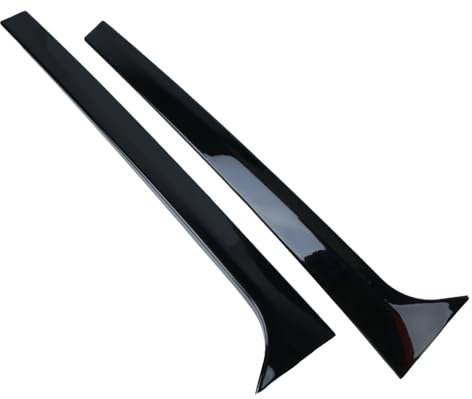 Per Skoda Per Octavia Per Station Wagon 2014-2019 Nero Lucido Ricambi Auto Spoiler Laterale Posteriore Coppia Alette Splitter Canard