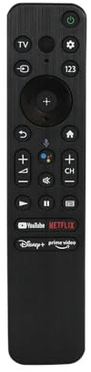 1pcs RMF-TX800P Remote Control With Bluetooth And Voice Function Is Used For 4K HD TV 73K X80K X90K X85K X95K Remote Control(A)