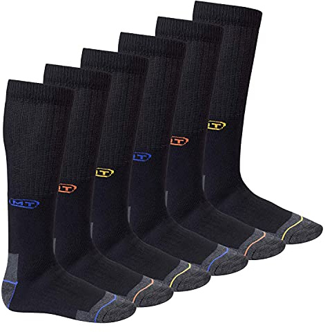 MT Herren Arbeits- und Freizeitsocken (6 oder 12 Paar) Robuste Work Kniestrümpfe