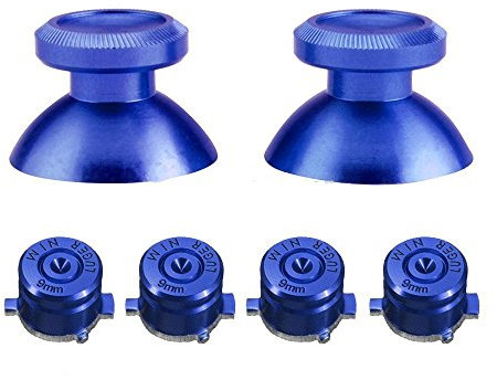 Levette in alluminio per controller PS4 (blu)