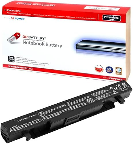 DR. BATTERY A41N1424 0B110-00350000 0B110-00350300 Laptop Battery for Asus GL552VW ROG GL552VW GL552 GL552V ROG GL552 GL552J GL552JX ZX50 ROG GL552V ROG GL552VX ROG GL552JX ROG GL552J [15V / 33Wh]