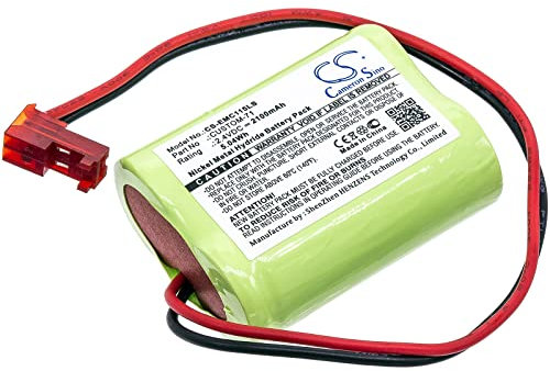 CS-EMC115LS Battery 2100mAh compatible with [Lithonia] ELB0310, ELB2P401N, LV S 1 R 120/277 EL N UM 4X, LV S W 1 R 120/277 EL N, NIC1158, for [Interstate] NIC1158, for [Powercell] PCHA4/5-2-SR-LC rep