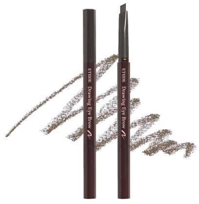 Etude House Dessin Eye Brow #2 Grau Braun 21AD | Langanhaltender Augenbrauenstift für ein weiches und natürliches Augenbrauen-Make-up | K-beauty