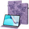 GLANDOTU Custodia per Huawei MediaPad T3 10 (9,6 pollici), con portapenna, super leggera, in pelle PU, cover Huawei Mediapad T3 10, colore: Lilla