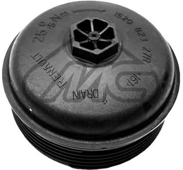 Metalcaucho 38843 Deckel Ölfiltergehäuse 105mm