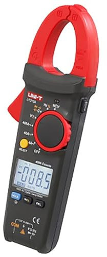 UNI-T Uni-trend Multimeter clamp meter UT213A/B/C 400A clamp meter TRMS AC DC current Voltage resistance capacitance temperature tester NCV flashlight function(UT213A)