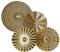 Decoración de pared redonda de metal, decoración colgante minimalista de metal, plato decorativo redondo dorado, decoración de pared minimalista, decoración de pared artística, decoración de pared de