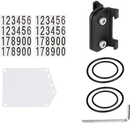 KieTeiiK Lightweight Bike Number Bracket Cycling Number Mount Bike Race Number Seatpost Racings Cards Bracket Bike Triathlons Racings Number Plate Mount Holder