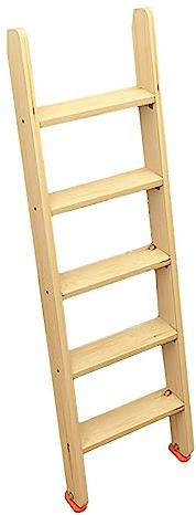 Rv Folding Steps 3/4/5 Step Trailer Camper Climb Ladder, Interior Bedroom Twin Bunk Bed Step Ladder, Heavy Duty Rv Bunk Ladder, 39/49/59 High Slanted Ladder (Size : 150Cm/59)