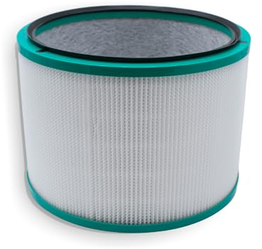 DOJA Barcelona | Filtre HEPA | Compatible Avec DYSON 968103-04 | Filtre Purificateur d'Air HEPA | 19x19x18,8cm | Filtre Hepa de Rechange | Filtre Purificateurs d'Air HEPA | Climatiseur, Purificateur