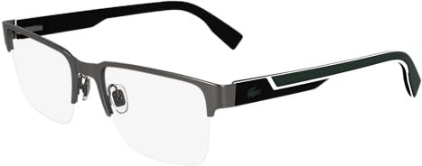 Lacoste Brillen L2305 038 GUNMETAL 57/19/145 Herren