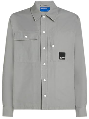 KARL LAGERFELD JEANS Herren Canvas Overshirt Jacket