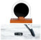Invech Hockey-Puck-Vitrine, transparenter Hockey-Puckhalter mit Holzsockel und staubdichter Abdeckung, ideale Schaubox für Sammlungen (1 Pack)