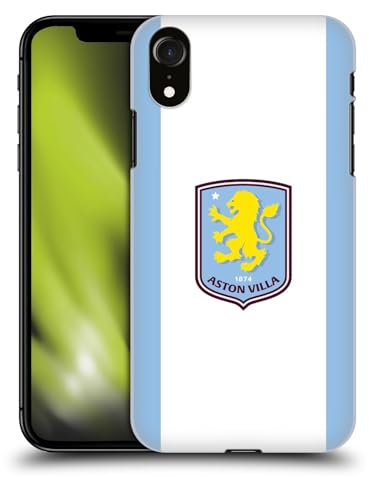 Head Case Designs Officially Licensed Aston Villa Football Club Away 2024/25 Crest Kit Hard Back Case Compatible With Apple iPhone XR